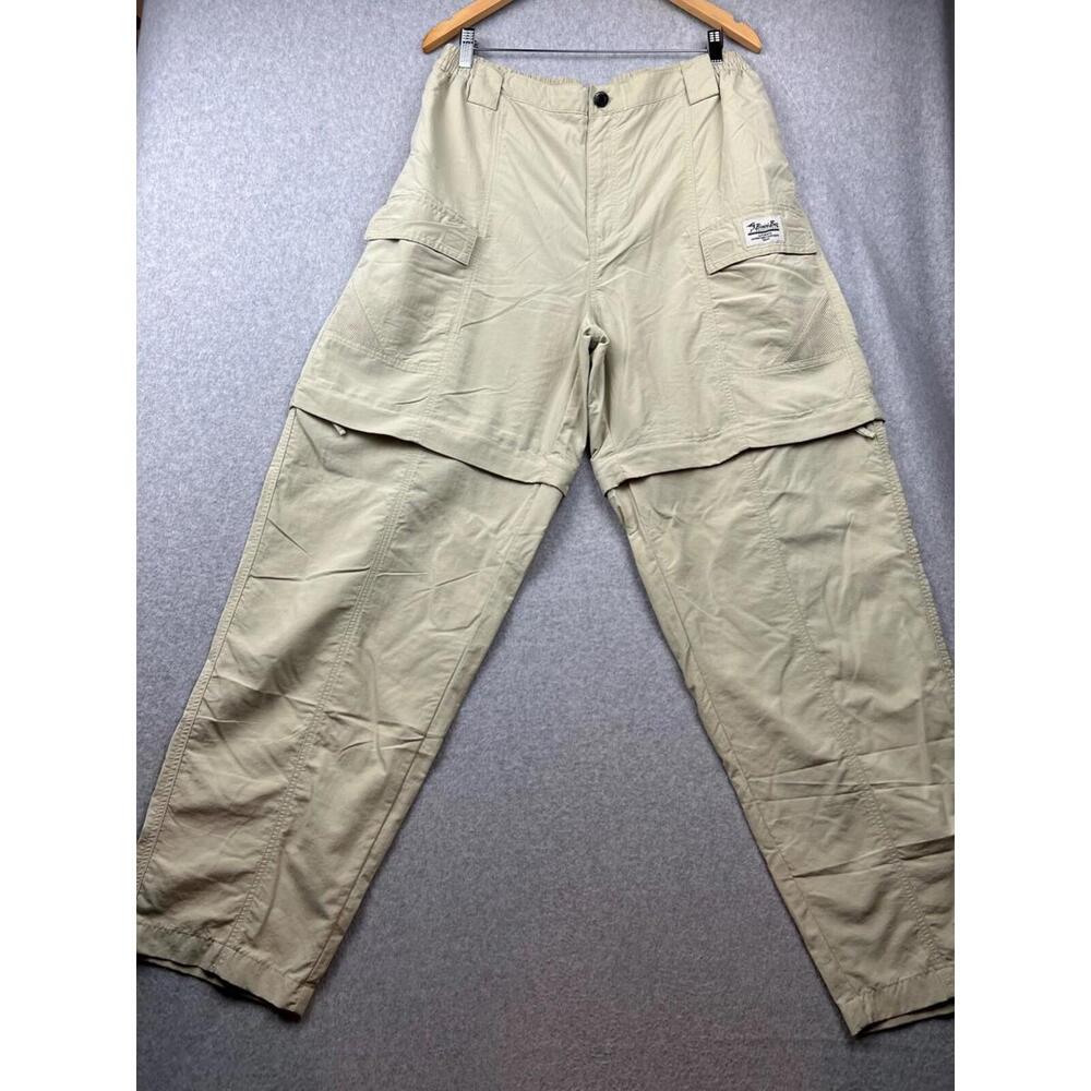 Bimini Bay Outfitters Nylon convertible cargo zip off pants Men Size Xl Hiking